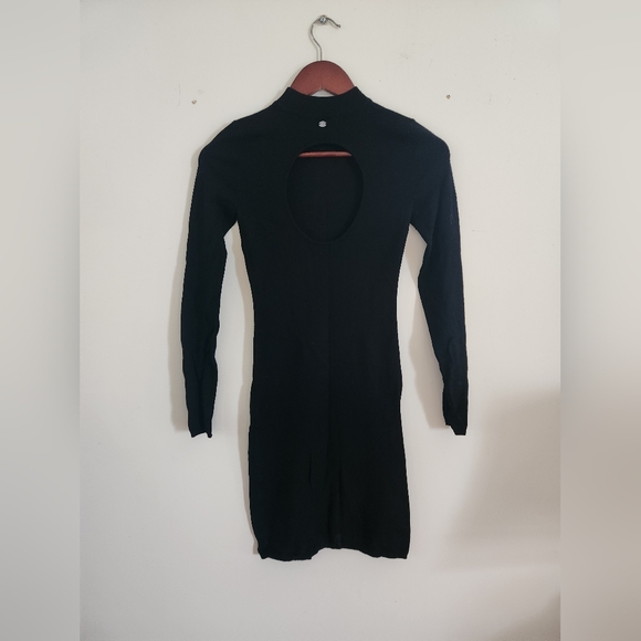 GUESS Long Sleeve Knit Dress - Picture 3 of 3